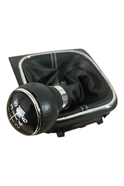 Volkswagen Vw Golf 5 Ve 6 Jetta Vites Topuzu Körüğü 6 İleri Beyaz Dikiş