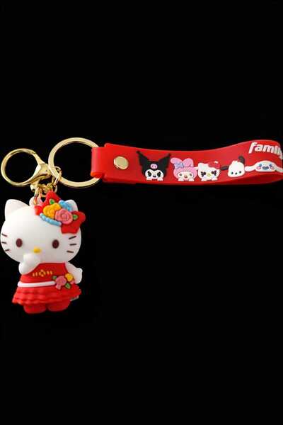 KAYLANIN DÜNYASI Hello Kitty Figured Keychain – Cute Design for Girls, Gift for a Friend and Birthday Present