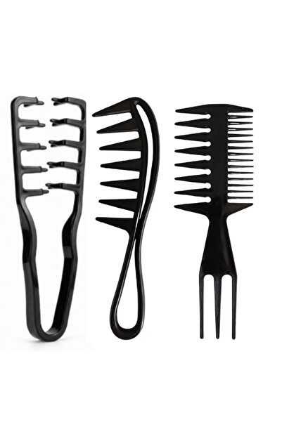 Layes Hair Styling Set of 3 Miraculous Comb Natural Volume and Wavy Look