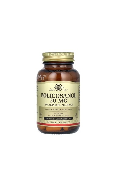 Solgar Policosanol 20 mg 100 capsule -