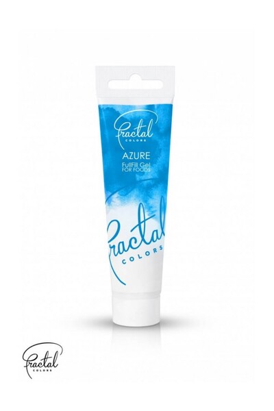 Decoratiuni Dulci Colorant gel albastru cer Fractal full-azure