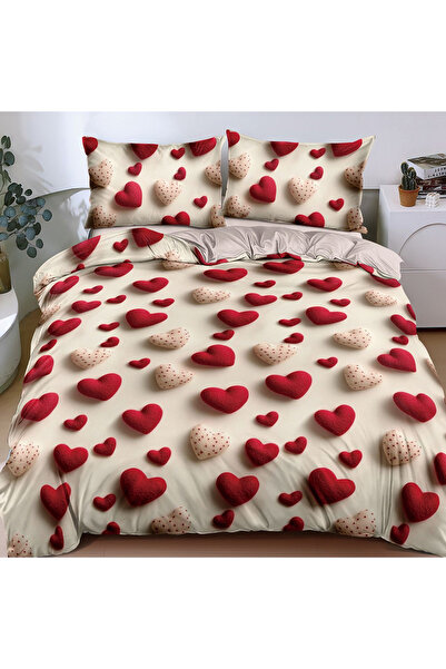 OEM Bed linen with elastic for double bed 2 people, 4 pieces, Finet, DREAM-1512