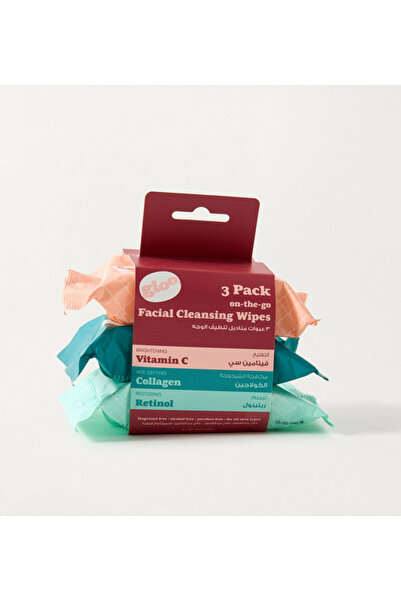 GLOO 3-Piece Multi-Cleansing Sheet Facial Wipe Set