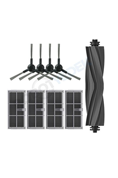 robotyedek Dreame L40 Ultra CE Perie de cauciuc fără mop Set de filtre Hepa -...