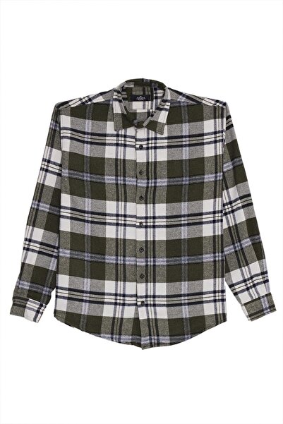 Tudors Men's Relax Fit Comfortable Cut Winter Plaid Lumberjack Shirt