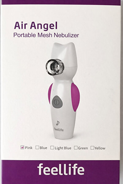 FEELLİFE Air Angel – Nebulizator Portabil Mesh, Silențios, Reîncărcabil USB