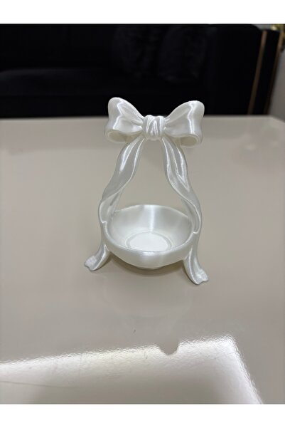 Mus3D Şık Sunum Fiyonklu Lokumluk ve Çikolatalık - (1 adet) 10 Renk Seçeneğiy...