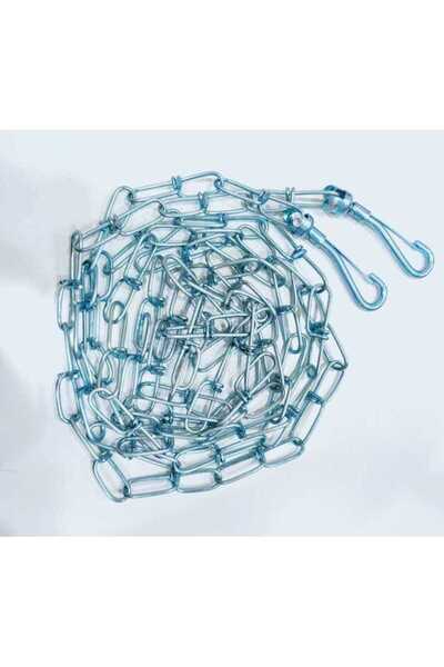 PADO سلسلة ربط مزدوجة المشبك مطلية بالزنك [الأبعاد - 3 مم × 300 سم]