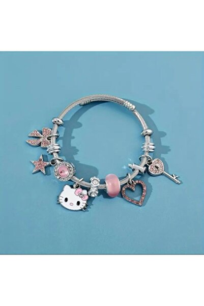 AYDA STORE HELLO KİTTY CHARMLI BİLEKLİK