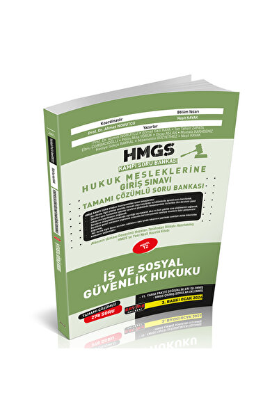 Savaş Yayınevi HMGS Kampı İş ve Sosyal Güvenlik Hukuku Soru Bankası Savaş Yay...