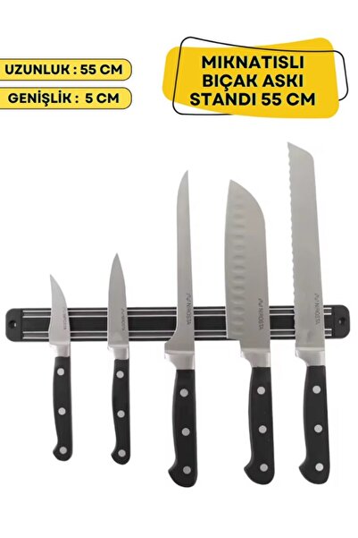 Macrostar Magnetni držač za noževe 55 cm, čvrsti organizator kuhinjske opreme...