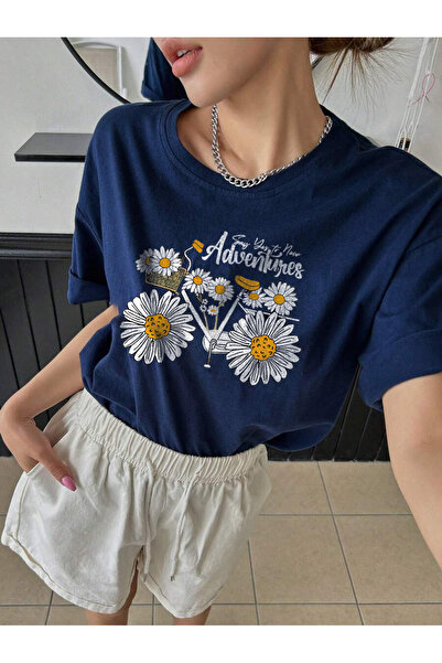 trendypassion Adventures Printed Design Tshirt