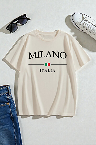 trendypassion Unisex Milano Itally Printed Design Tshirt