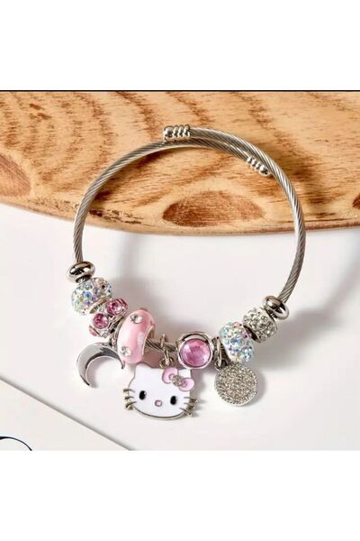 AYDA STORE HELLO KİTTY CHARMLI BİLEKLİK