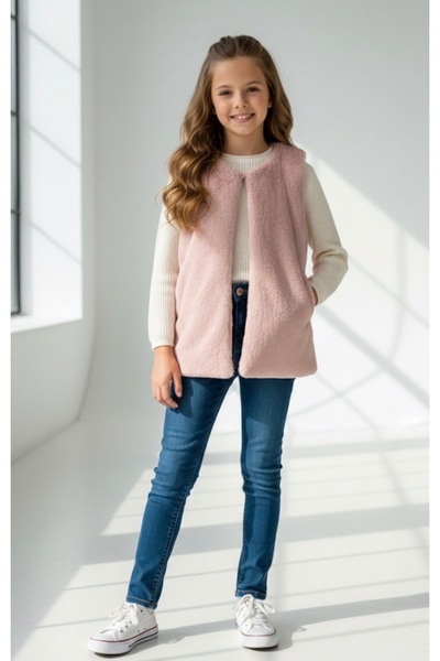 Veka Vestă de pluș pentru fete