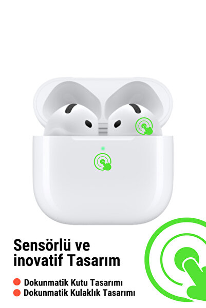 Barbanti Mobile 4.Nesil Pro ANC & ENC Ios Android Uyumlu Kablosuz Bluetooth Kulaklık BYZ Yeni Nesil Şeffaf Kılıf Hediye