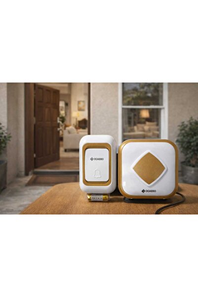 SAKİN ENERJİ Kablosuz Kapı Zili Yüksek Ses- 32 Melodi