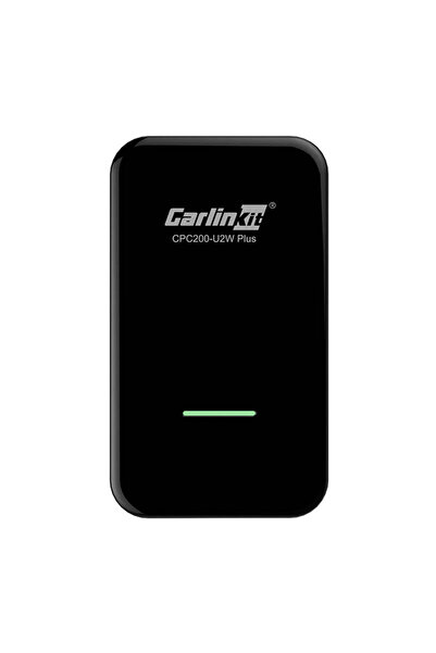carlinkit U2W Plus Wireless Carplay Adapter, Bluetooth 4.1, Black, USB Type-C...