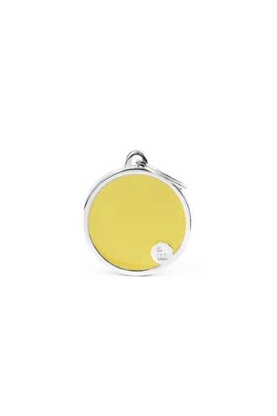 My Family CERCHIO L GIALLO BASIC HANDMADE