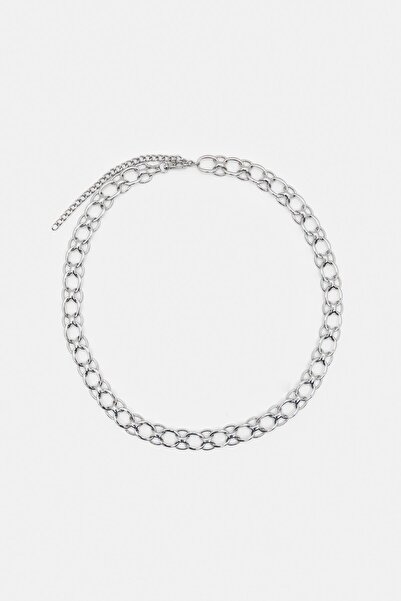 Pull & Bear Metallic belt