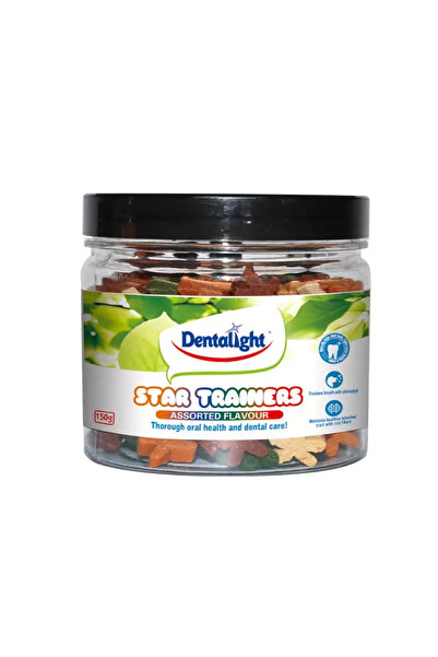 DENTALIGHT Star trainers For Dog - Assorted flavour 150g