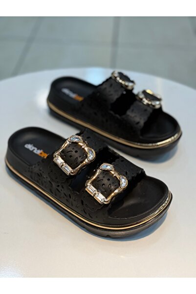 Akınal Bella Belted Slippers