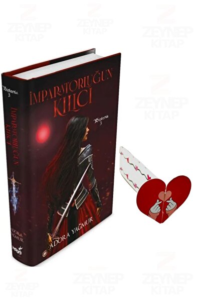 İndigo Kitap İmparatorluğun Kılıcı(Ciltli)Özel Tasarım Kalp Ayraç Hediyeli