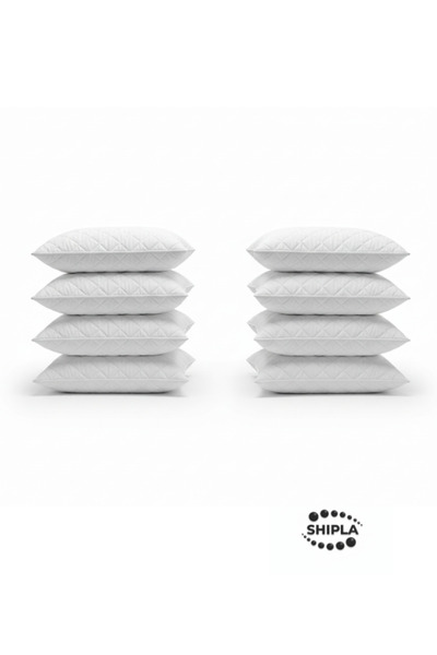 SHIPLA HOME 8 قطع 50x70 سم واقي وسادة مبطن منقوش بسحاب