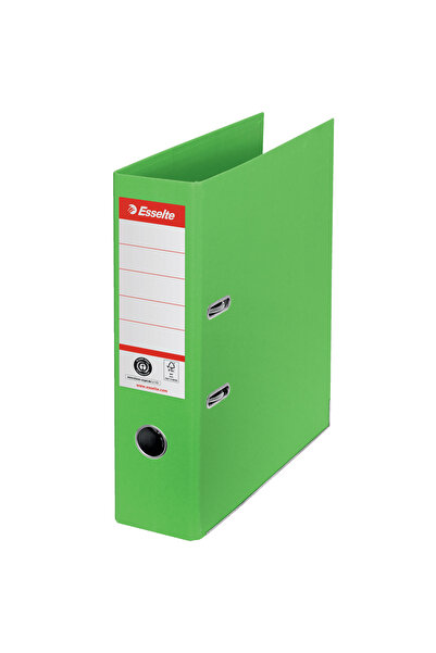 Esselte Recycled Cardboard Lever Arch File 7.5 Cm Green No.1 Power FSC