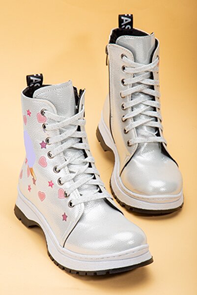 Berfu shoes Kız Çocuk Kaymaz Taban Hafif Bot