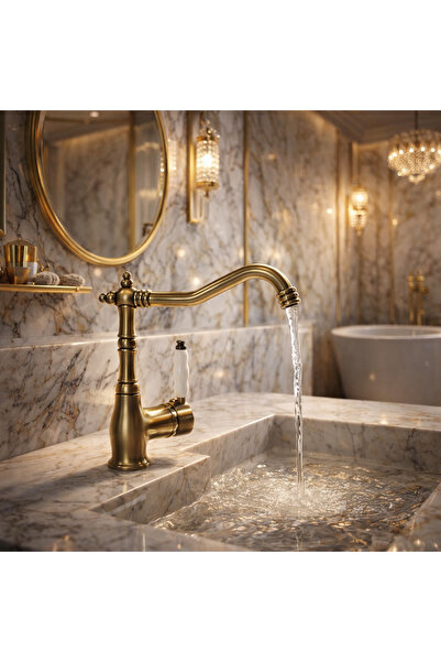 MUSLUQ RUSTİK ANTİK EVİYE BATARYASI-MUTFAK BANYO BATARYASI