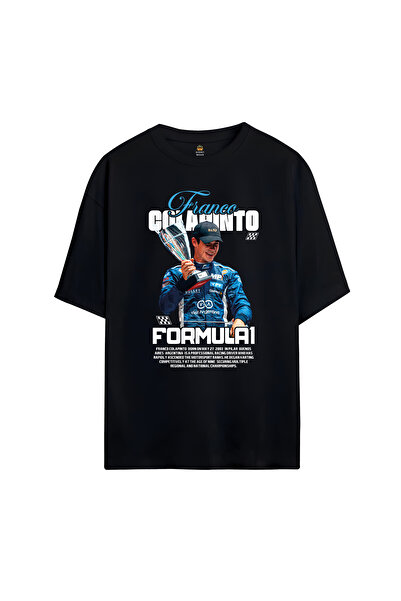 SVART WEAR Franco Colapinto Printed Oversized t Shirt
