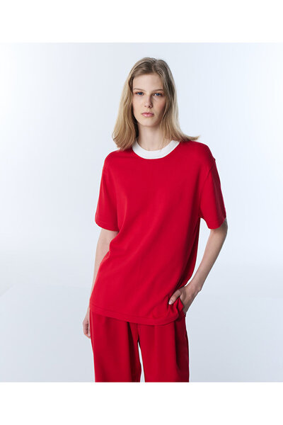 Twist KONTRAST YAKA TRİKO