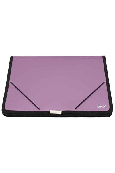 daço Mapa Plastic cu Elastic si Burduf Mov