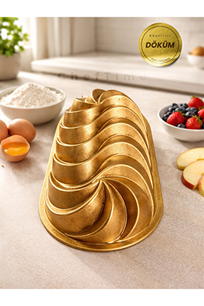 CHEFTİME Gold Baton Kek Kalıbı | 25cm