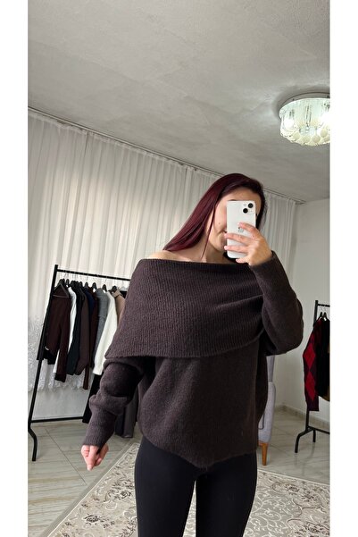 Butik Madonna yaka kazak