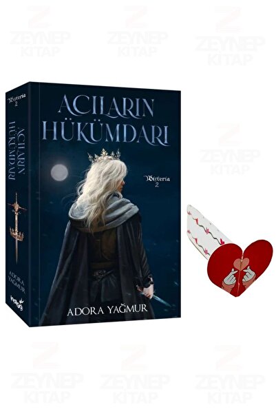 İndigo Kitap Acıların Hükümdarı (Karton Kapak)Özel Tasarım Kalp Ayraç Hediyeli