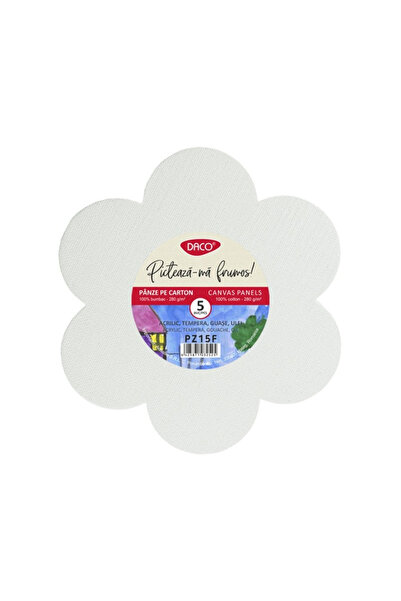 daço Panza pictura pe carton Model floare Set 5, Daco