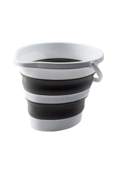 FOXMAG24 Foldable Silicone Bucket with Handle, 5L Capacity, Compact, Easy Sto...