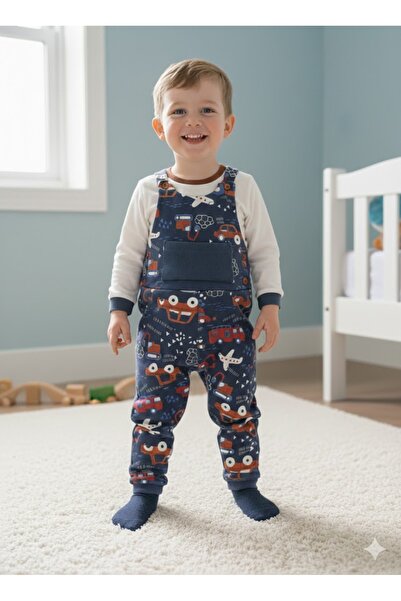 Csp Cassiope Car Printed Salopet - Sweet Boy