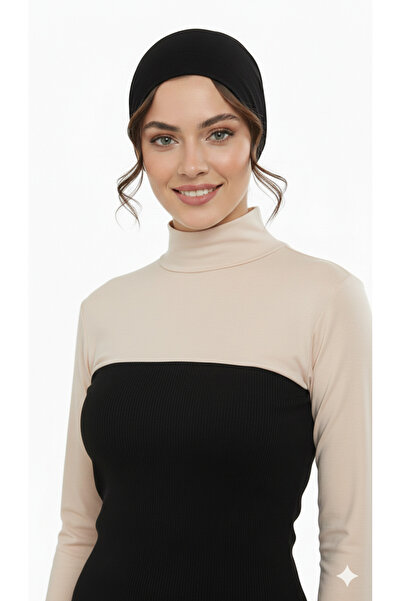 Sonbaharmoda Turtleneck Hijab Neck Collar with Sleeves Multi-Purpose Savior B...