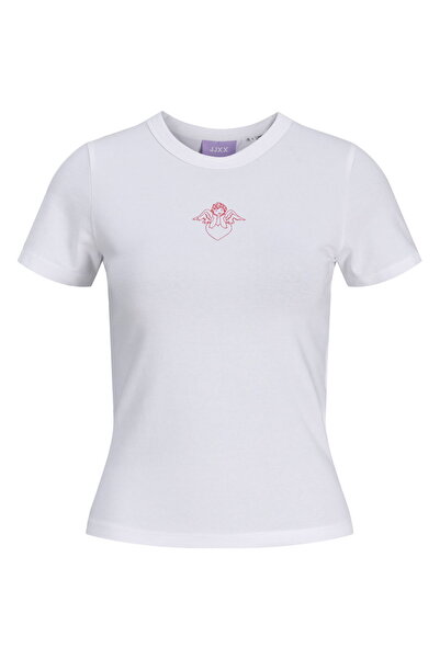 Jack & Jones Γυναικείο κοντομάνικο μπλουζάκι με στάμπα - Gigi