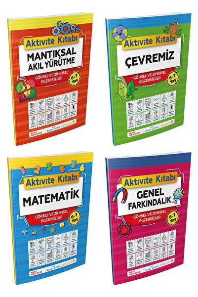 Nobel Akademik Yayıncılık Çocuk 6-7 Yaş İçin Aktivite Etkinlik Kitapları Seri...
