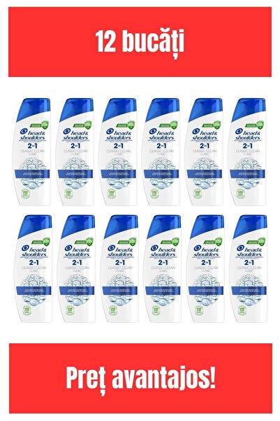 Head & Shoulders HEAD&SHOULDERS 330ML 2 ÎN 1 CLASIC CLEAN x2