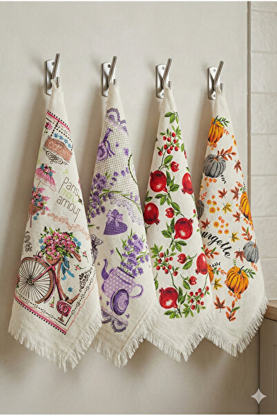 femmhome Kitchen Towel |   40X60 cm |   Printed |   4 Pieces |   Elite Paris ...