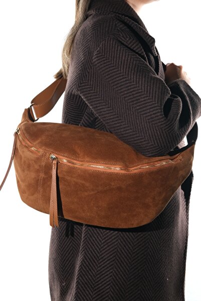 LuviShoes حقيبة جسم نسائية من الجلد الطبيعي من سولا تابا سويدي