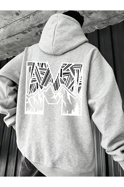 ALEYZA MODA Unisex Men/Women m Letter Back Colorful Custom Printed Cotton Ove...