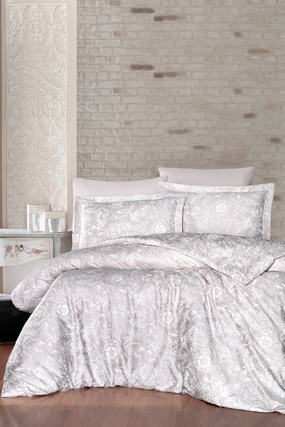 First Choice Advina %100 Pamuk Saten 200 TC (80 Tel) Tek Kişilik Nevresim Takımı