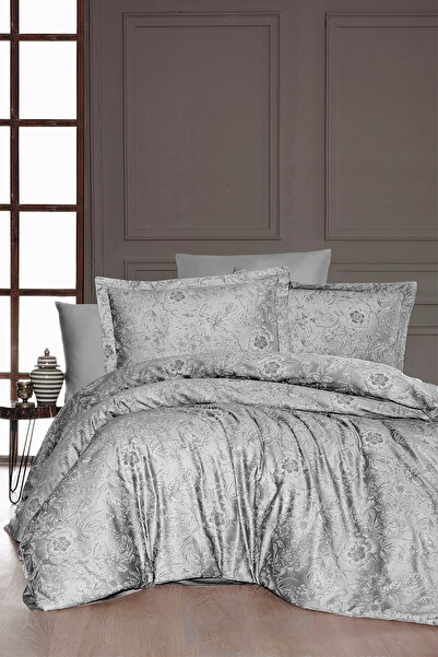 First Choice طقم غطاء لحاف مزدوج من Advina مصنوع من القطن الساتان 100% بكثافة...