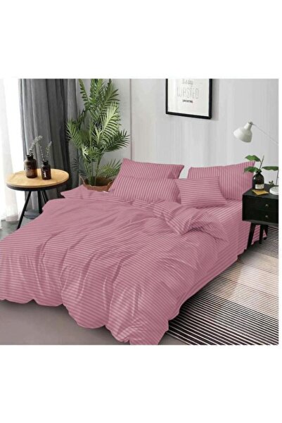 ANATOLIATEKSTILE Damask Bed Linen 6 Pieces, Premium Set, Large Sheet, Pillowc...